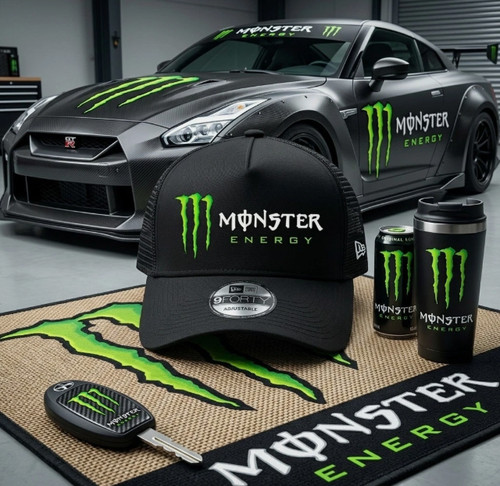 Monster energy cap - monster, baseball